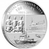 ROYAL AUSTRALIAN NAVY. 100 YEARS. 1911-2011. P.