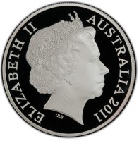 ELIZABETH II. AUSTRALIA 2011. IRB.