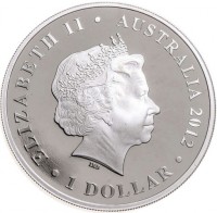 ELIZABETH II. AUSTRALIA 2011. 1 DOLLAR. IRB.