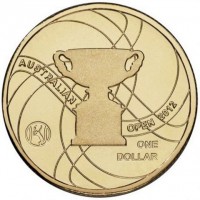 AUSTRALIAN OPEN 2012. ONE DOLLAR.