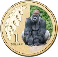 Aluminium Bronze coin Australia KM# 1746 1 DOLLAR.