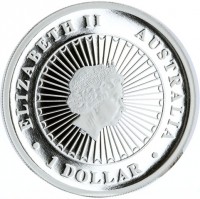 ELIZABETH II. AUSTRALIA 2012. 1 DOLLAR. IRB.