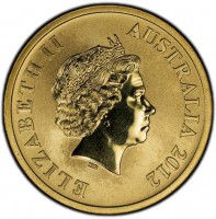 Aluminium Bronze coin Australia KM# 1820 ELIZABETH II. AUSTRALIA. 1 DOLLAR. IRB.