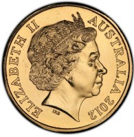 ELIZABETH II. AUSTRALIA 2012. IRB.