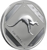 Silver coin Australia KM# 1953 1 oz999 Ag. WP.