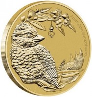 Aluminium Bronze coin Australia KM# 2076 Australian kookaburra. P EM.
