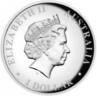 ELIZABETH II. AUSTRALIA 1 DOLLAR. IRB.