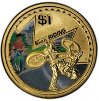 $1. BMX RIDING. P TV.