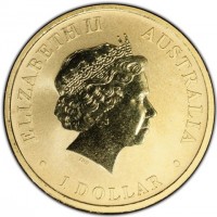 ELIZABETH II. AUSTRALIA 2013. 1 DOLLAR. IRB.