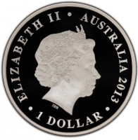 ELIZABETH II. AUSTRALIA. 1 DOLLAR. IRB.