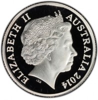 ELIZABETH II. AUSTRALIA 2014. IRB.