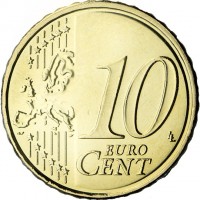 Nordic gold coin Bulgaria 10 EURO CENT. LL.