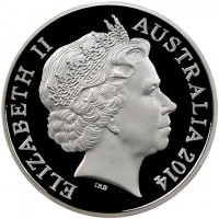 Silver coin Australia KM# 2161 Silver coin Australia KM# 2161