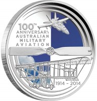 100TH. ANNIVERSARY. AUSTRALIAN. MILITARY. AVIATION. WR. P. 1914-2014.
