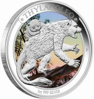 THYLACOLEO. P PT. 1oz 999 SILVER.