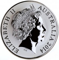 ELIZABETH II. AUSTRALIA 2014. IRB.