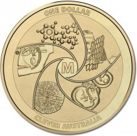 ONE DOLLAR. VG. M. CLEVER AUSTRALIA.
