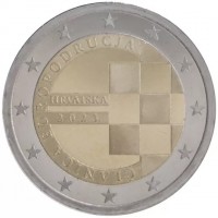 KM# 143 HRVATSKA. 2023. ČLANICA EUROPODRUČJA. €.