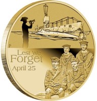 P. Lest We. Forget. April 25. WR.