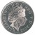 obverse of 5 Pence - Elizabeth II - Magnetic; 4'th Portrait (2011 - 2015) coin with KM# 1109d from United Kingdom. Inscription: ELIZABETH · II · D · G REG · F · D · 2012 IRB