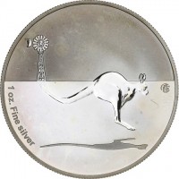 1 oz Fine silver. f15.