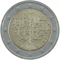 KM# 95 TARTU. RAHU. EESTI 02.02.2020.