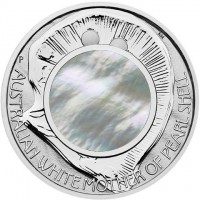 AUSTRALIAN WHITE MOTHER OF PEARL SHELL. P. NM.