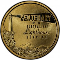 CENTENARY OF THE AUSTRALIAN. Lighthouse. SERVICE. P.