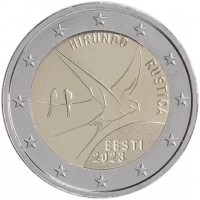 KM# 108 HIRUNDO RUSTICA. EESTI. 2023.
