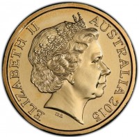 Aluminium Bronze coin Australia KM# 3071 ELIZABETH II. AUSTRALIA 2014. IRB.