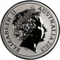 ELIZABETH II. AUSTRALIA 2015. IRB.