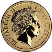 ELIZABETH II. AUSTRALIA 2015. IRB.