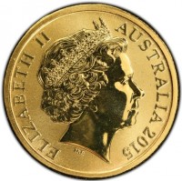 Aluminium Bronze coin Australia KM# 3075.1 ELIZABETH II. AUSTRALIA 2014. IRB.