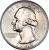 obverse of 1/4 Dollar - Washington Silver Quarter (1932 - 1964) coin with KM# 164 from United States. Inscription: LIBERTY IN GOD WE TRUST 1953