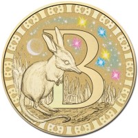 Aluminium Bronze coin Australia KM# 2745 B. BK.