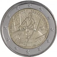 KM# 3226 COUPE DU MONDE RUGBY FRANCE 2023. RF.