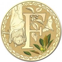 Aluminium Bronze coin Australia KM# 3029 F. BK.