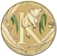 Aluminium Bronze coin Australia KM# 3039 K. BK.