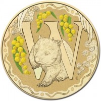 Aluminium Bronze coin Australia KM# 3063 W. BK.