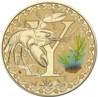 Aluminium Bronze coin Australia KM# 3067 Y. BK.