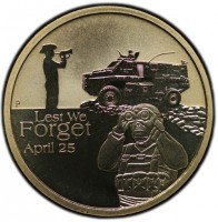 P. Lest We Forget. April 25. IJ.