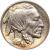 obverse of 5 Cents - Buffalo Nickel; Raised ground (1913) coin with KM# 133 from United States. Inscription: LIBERTY 1913