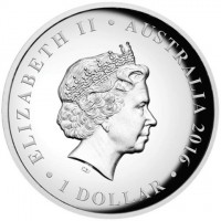 ELIZABETH II. AUSTRALIA 2016. 1 DOLLAR. IRB.