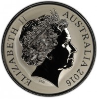 ELIZABETH II. AUSTRALIA 2016. IRB.