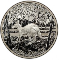 ONE DOLLAR. SMS. 1 oz999 Ag.