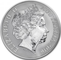 ELIZABETH II. AUSTRALIA 2016. IRB.