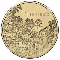 1 DOLLAR. MILNE. BAY. EJL.