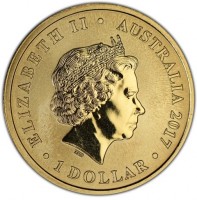 ELIZABETH II. AUSTRALIA 2017. 1 DOLLAR. IRB.