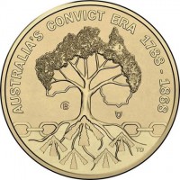 Aluminium Bronze coin Australia KM# 2861 AUSTRALIA'S CONVICT ERA. 1788 - 1868. B. TD.