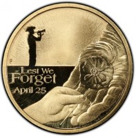 P IJ. Lest We. Forget. April 25.